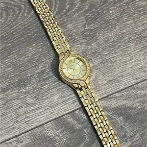 Kim Rogers Gold-Tone Women's Watch